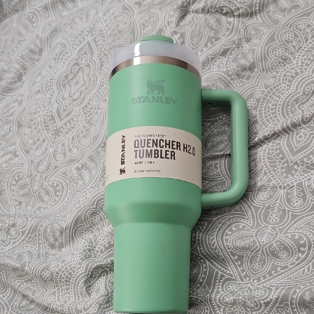 Stanley Mint Green Quencher H2.0 Tumbler